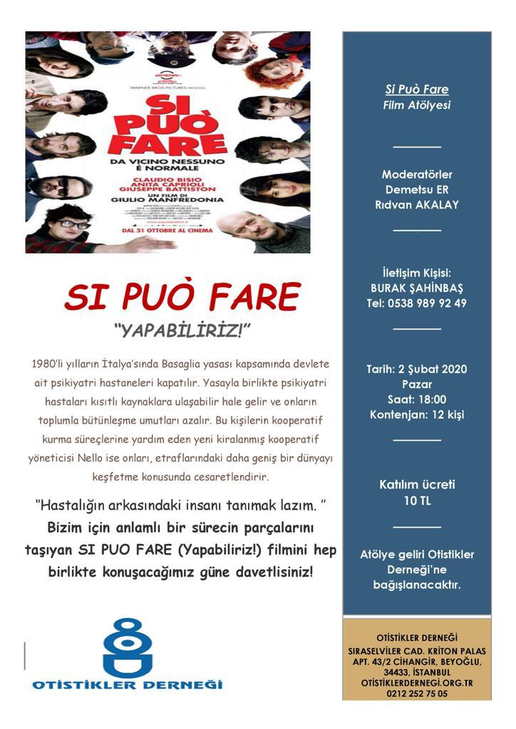 2 Şubat Si Puo Fare Film Gösterimi